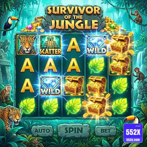 Chuva de Bônus 552x nos slots